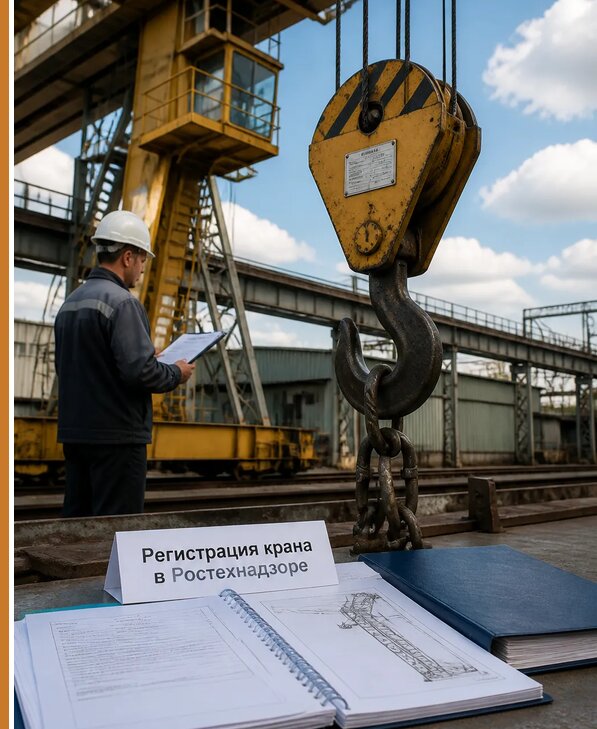 Регистрация крана в Ростехнадзоре в Великих Луке от 15506 р. | Авеста ОТиПБ